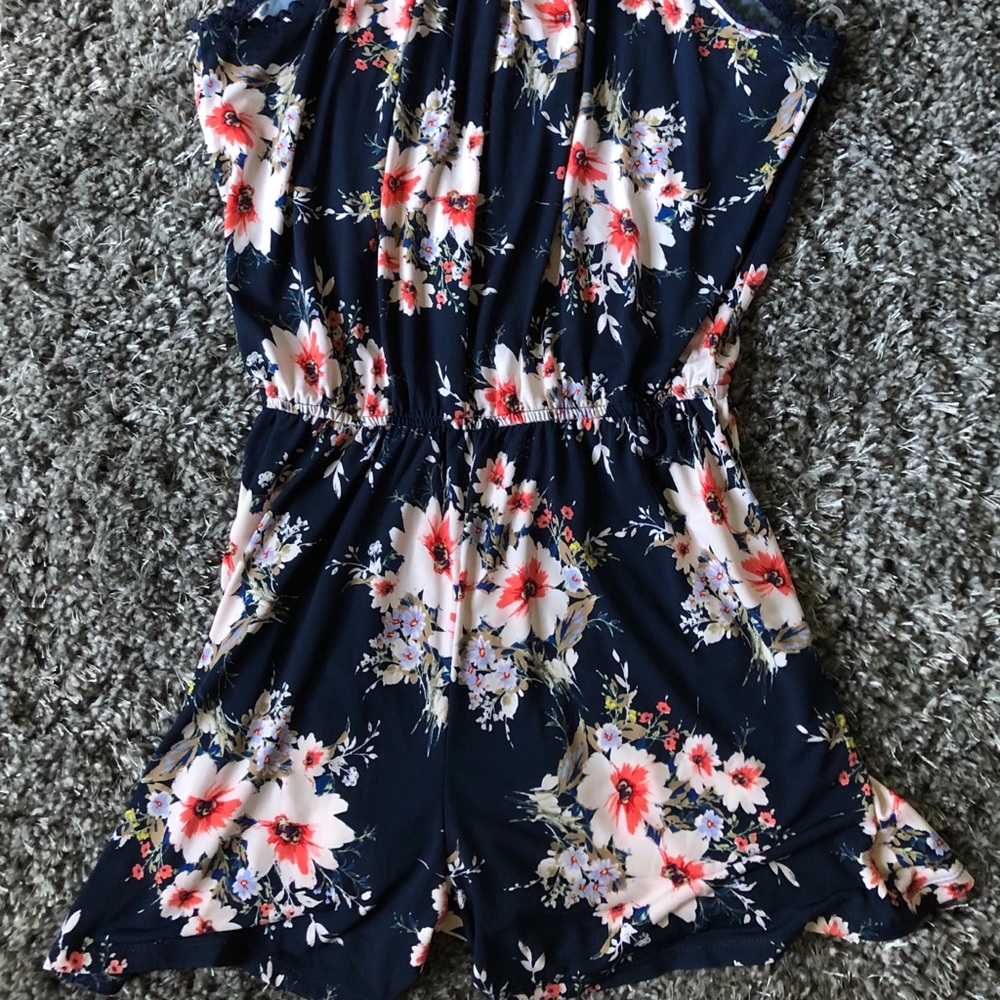 Floral Maurices Romper
